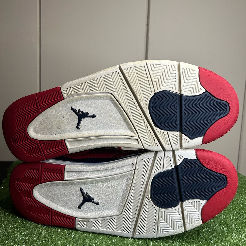 Size 12M- Jordan 4 Retro "FIBA" rare - Picture 5 of 7
